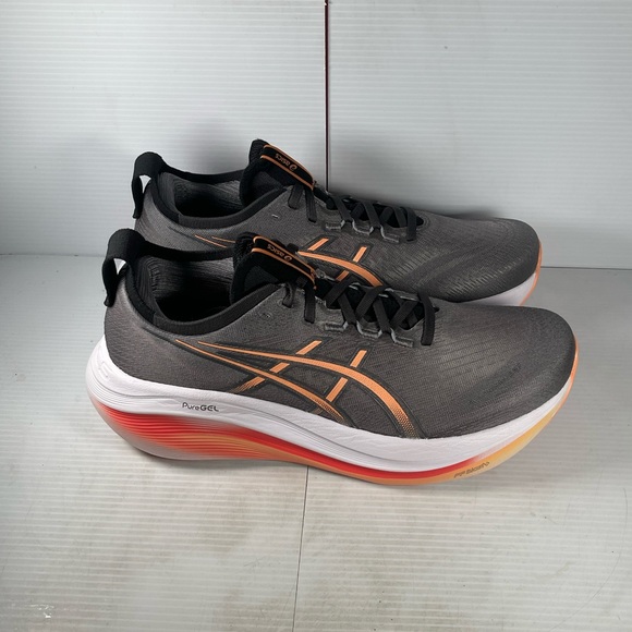 Asics Other - ASICS Gel Nimbus 27 - Black and Orange Running Shoes